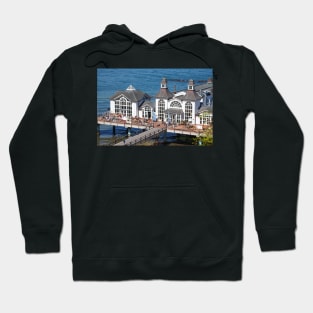 Pier, Sellin, Ruegen, Ruegen Island, Mecklenburg-Western Pomerania, Germany Hoodie